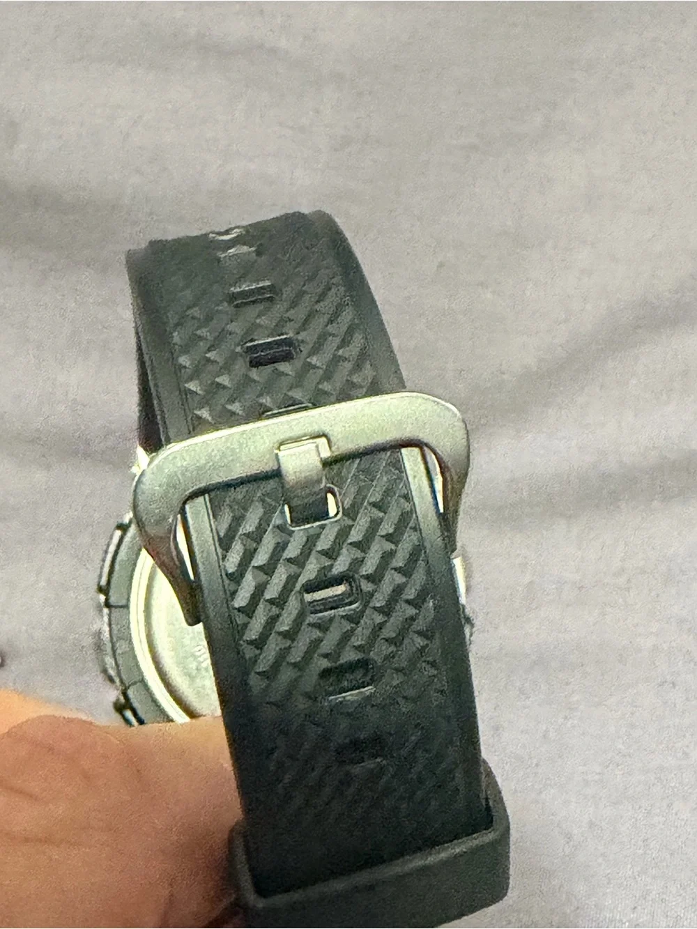 G-Shock Silver and Black Analog-Digital Men's Watch